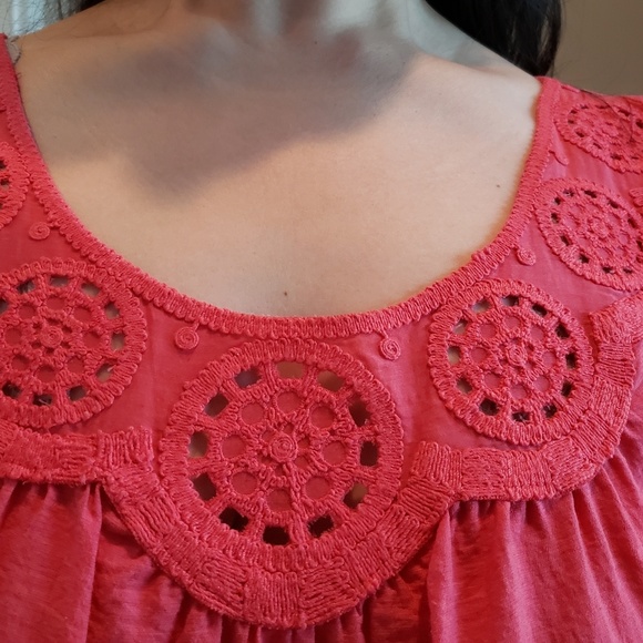 Bcbgmaxazria women's salmon pink small - Picture 2 of 7